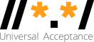 Logo of Universal Acceptance Steering Group