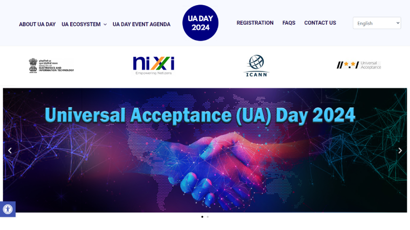 Ua day 24 website screenshot